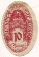 Mellrichstadt - Bezirkssparkasse - -- - 10 Pfennig 