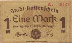Melsungen - Stadt - -- - 1 Mark