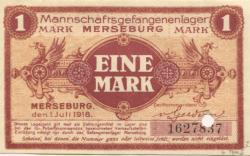Merseburg - Mannschaftsgefangenenlager - 1.7.1918 - 1 Mark 