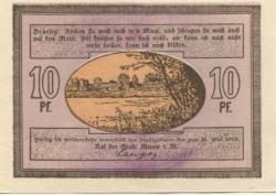 Mirow - Stadt - - 31.5.1922 - 10 Pfennig