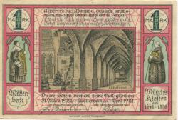 Möllenbeck (heute: Rinteln) - Gemeinde - 1.4.1921 - 31.3.1922 - 1 Mark