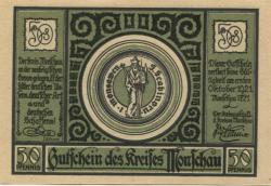Monschau - Kreis - 1.7.1921 - 1.10.1921 - 50 Pfennig