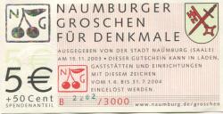 Naumburg - Stadt - 1.6.2004 - 5.50 Euro