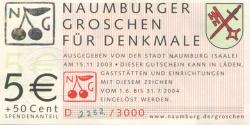 Naumburg - Stadt - 1.6.2004 - 5.50 Euro