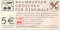 Naumburg - Stadt - 1.6.2004 - 5.50 Euro