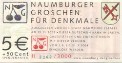 Naumburg - Stadt - 1.6.2004 - 5.50 Euro