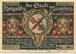 Naumburg - Stadt - 1920 - 50 Pfennig