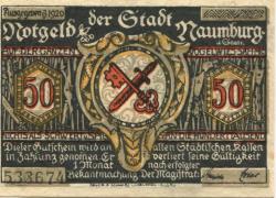 Naumburg - Stadt - 1920 - 50 Pfennig