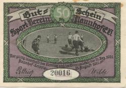 Naunhof - Sportverein eV - 25.9.1921 - 31.12.1921 - 50 Pfennig