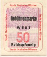 Neheim-Hüsten (heute: Arnsberg) - Stadt - -- - 50 Pfennig