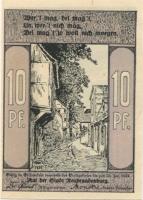Neubrandenburg - Stadt - - 31.5.1922 - 10 Pfennig