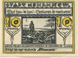 Neubukow - Stadt - 31.5.1922 - 10 Pfennig