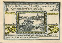 Neubukow - Stadt - 31.5.1922 - 50 Pfennig
