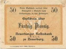 Neuerburg - Neuerburger Volksbank eGmbH - -- - 50 Pfennig