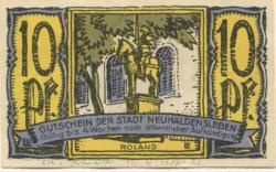 Neuhaldensleben (heute: Haldensleben) - Stadt - -- - 10 Pfennig