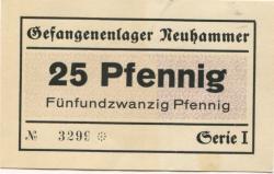 Neuhammer (heute: PL-Swietoszow) - Gefangenenlager - -- - 25 Pfennig