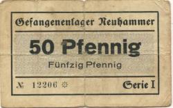 Neuhammer (heute: PL-Swietoszow) - Gefangenenlager - -- - 50 Pfennig