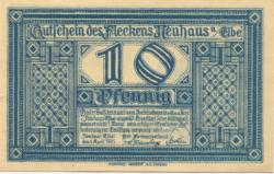 Neuhaus - Flecken - 1.4.1921 - 10 Pfennig