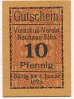 Neuhaus - Vorschuß-Verein eGmuH - - 1.1.1923 - 10 Pfennig