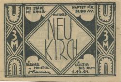 Neukirch - Stadt - - 1.12.1921 - 3 Mark