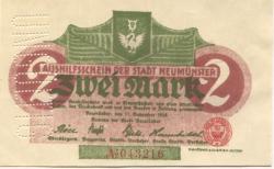 Neumünster - Stadt - 12.11.1918 - 2 Mark