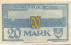 Neumünster - Stadt - 12.11.1918 - 20 Mark