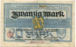 Neumünster - Stadt - 12.11.1918 - 20 Mark