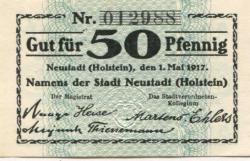 Neustadt - Stadt - 1.5.1917 - 50 Pfennig