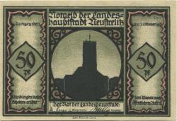 Neustrelitz - Stadt - 1.10.1921 - 50 Pfennig