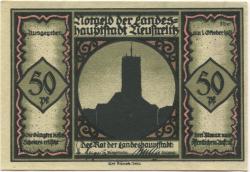 Neustrelitz - Stadt - 1.10.1921 - 50 Pfennig