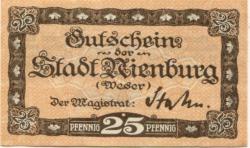 Nienburg - Stadt - -- - 25 Pfennig