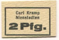 Nienstedten (heute : Hamburg) - Kramp, Carl - -- - 2 Pfennig