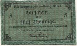 Oberammergau - Gemeinde - - 31.12.1917 - 5 Pfennig 