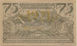 Oberammergau - Gemeinde - 1.7.1921 - 75 Pfennig 