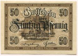 Ochsenfurt - Stadt - 1919 - 50 Pfennig