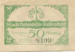 Oebisfelde-Kaltendorf - Stadt - -- - 50 Pfennig