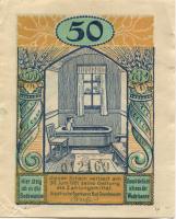 Oeynhausen (Bad) - Städtische Sparkasse - - 30.6.1921 - 50 Pfennig