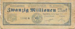 Oggersheim (heute: Ludwigshafen) - Stadt - 24.8.1923 - 20 Millionen Mark