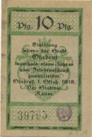 Ohrdruf - Stadt - 1.10.1918 - 10 Pfennig