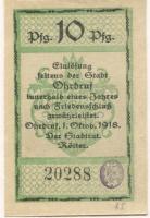 Ohrdruf - Stadt - 1.10.1918 - 10 Pfennig