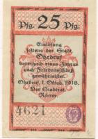 Ohrdruf - Stadt - 1.10.1918 - 25 Pfennig