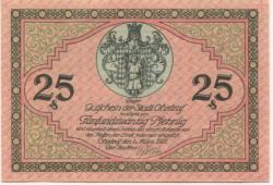 Ohrdruf - Stadt - 1.3.1921 - 25 Pfennig
