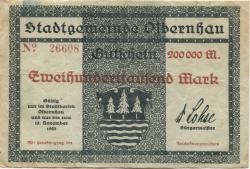 Olbernhau - Stadt - - 15.11.1923 - 200000 Mark