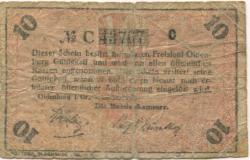 Oldenburg - Handelskammer, Moslestr. 4 - 1.12.1918 - 10 Pfennig