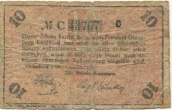 Oldenburg - Handelskammer, Moslestr. 4 - 1.12.1918 - 10 Pfennig 