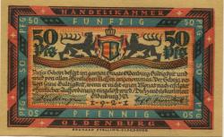 Oldenburg - Handelskammer, Moslestr. 4 - 1921 - 50 Pfennig