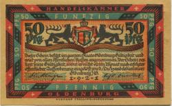 Oldenburg - Handelskammer, Moslestr. 4 - 1921 - 50 Pfennig