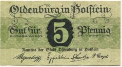 Oldenburg - Stadt - -- - 5 Pfennig