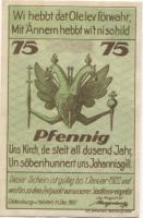 Oldenburg - Stadt - 15.12.1920 - 1.1.1922 - 75 Pfennig