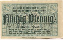 Oppeln (heute: PL-Opole) - Stadt - -- - 50 Pfennig